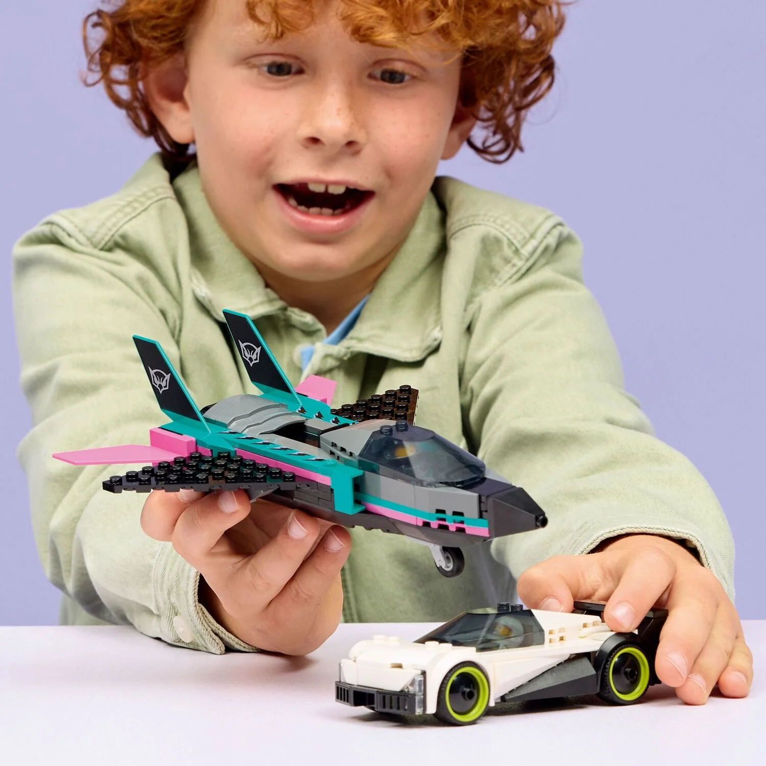 LEGO City Great Vehicles: Jet vs. Car - Image 9
