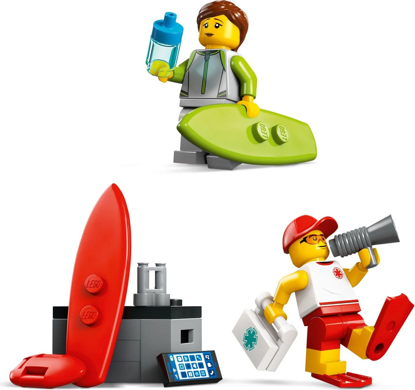 LEGO® City Great Vehicles: Lifeguard Beach Rescue Truck 60453 - Image 5