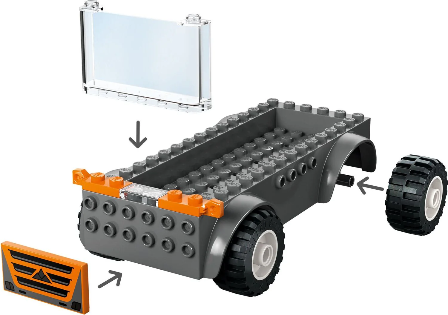 LEGO City Great Vehicles: Motorcycle Transporter - Image 4