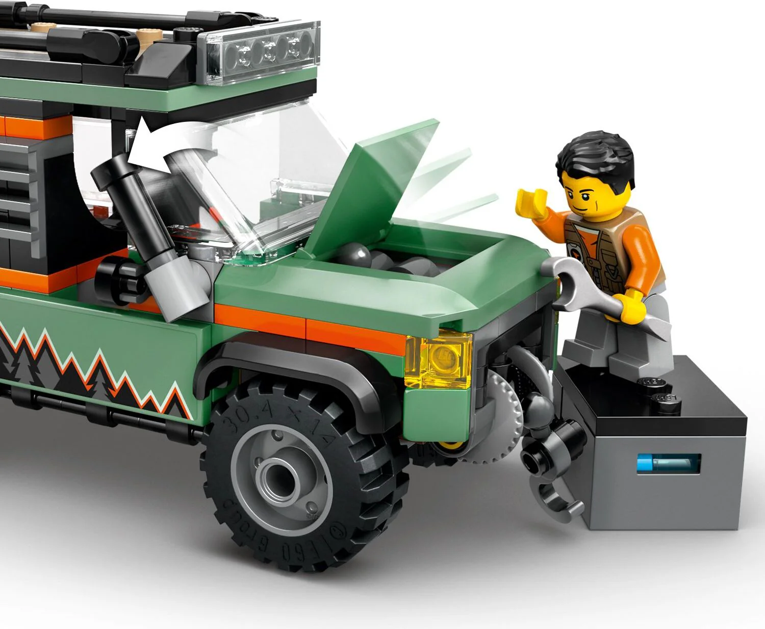LEGO® City Great Vehicles: Off-Road 4x4 Mountain Truck 60447 - Image 5