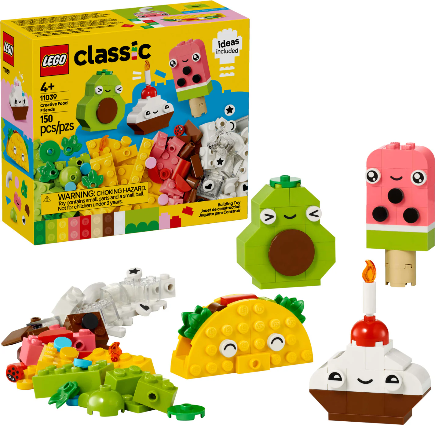 LEGO® Classic: Creative Food Friends 11039