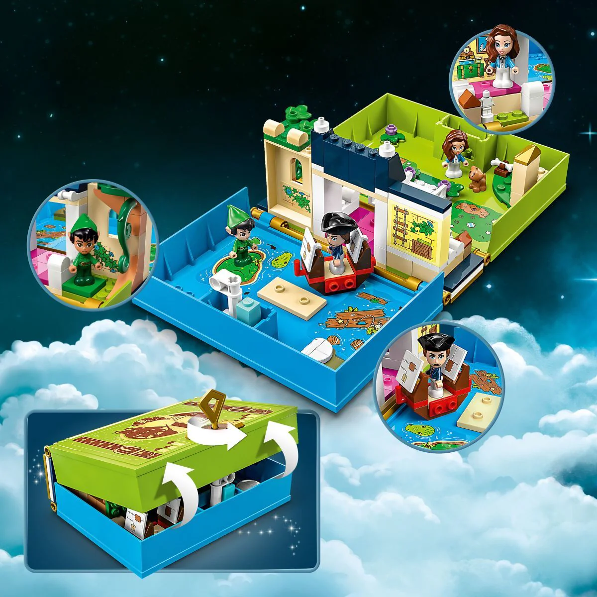 LEGO® Disney Classic: Peter Pan &amp; Wendy's Storybook Adventure 43220 - Image 4