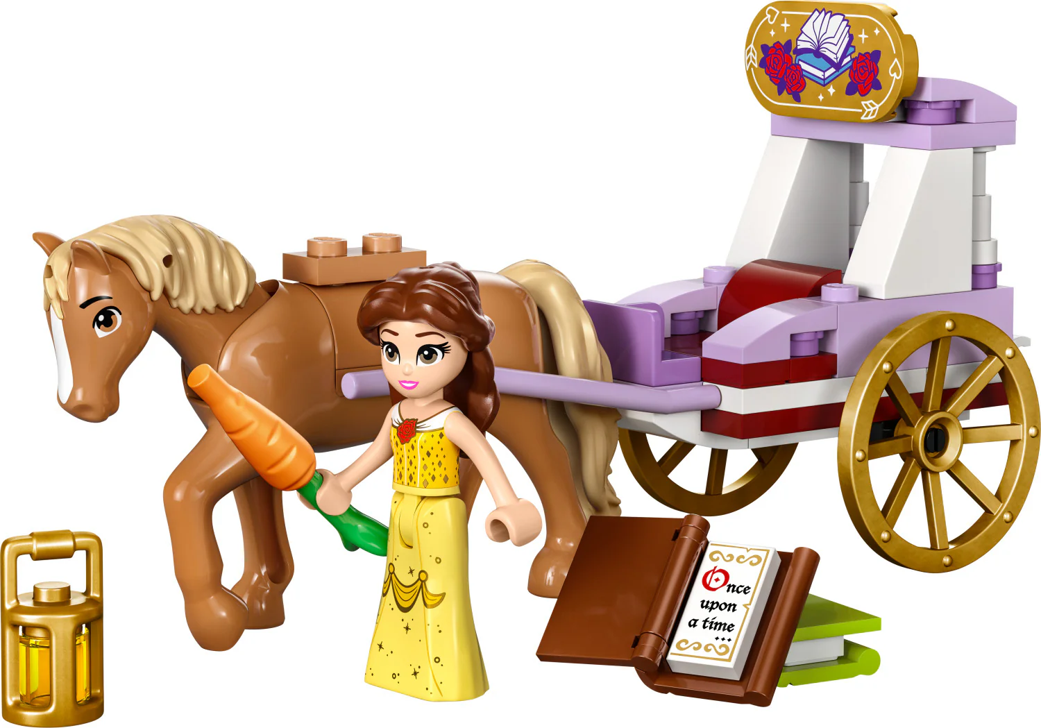 LEGO® Disney Princess: Belle's Storytime Horse Carriage 43233 - Image 2