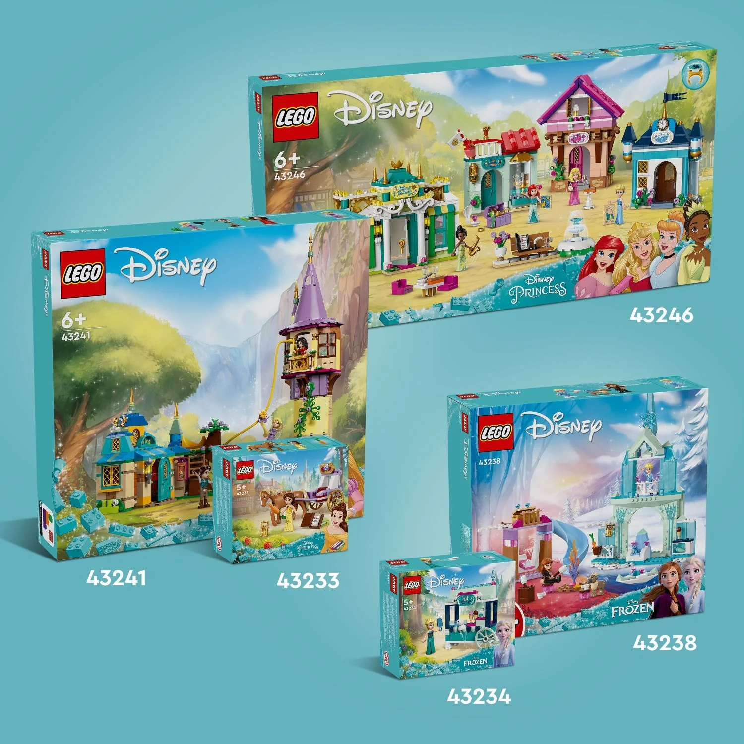 LEGO® Disney Princess: Belle's Storytime Horse Carriage 43233 - Image 5