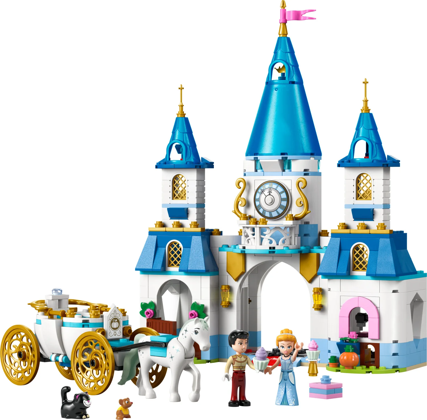 LEGO® Disney Princess: Cinderella's Castle & Horse Carriage 43275 - Image 2