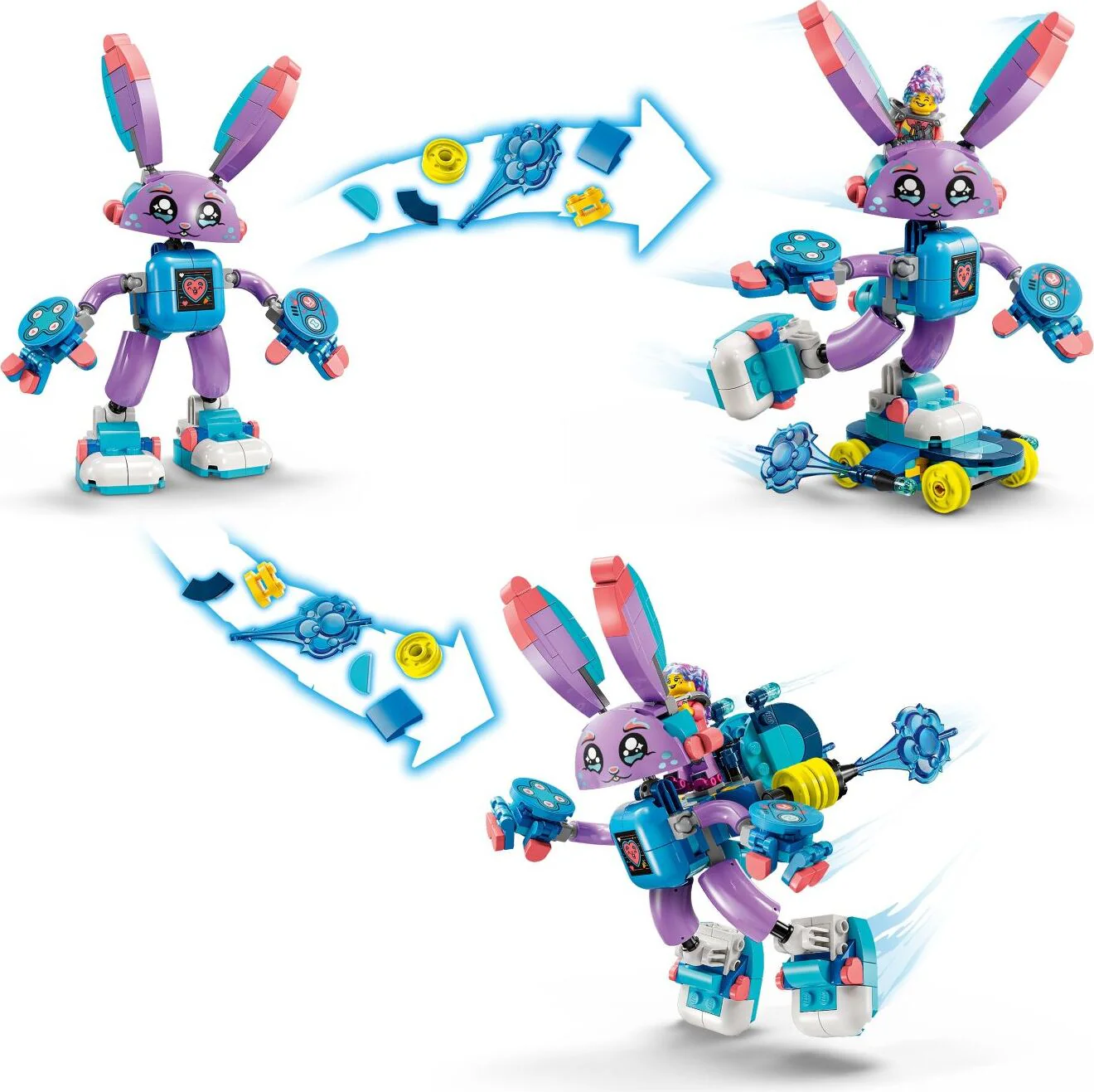 LEGO® DREAMZzz: Izzie and Bunchurro the Gaming Bunny 71490 - Image 4