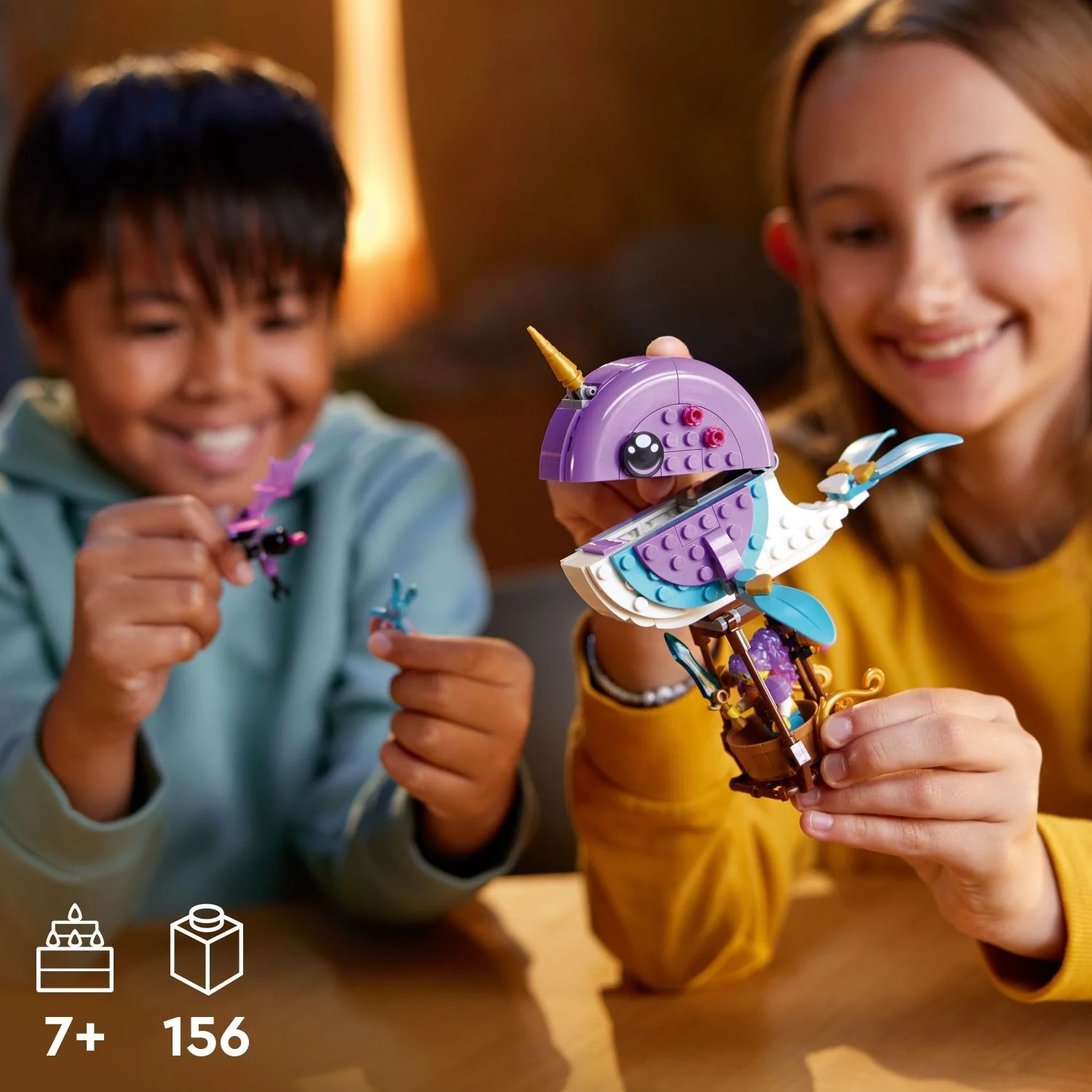 LEGO® DREAMZzz: Izzie's Narwhal Hot-Air Balloon 71472 - Image 4