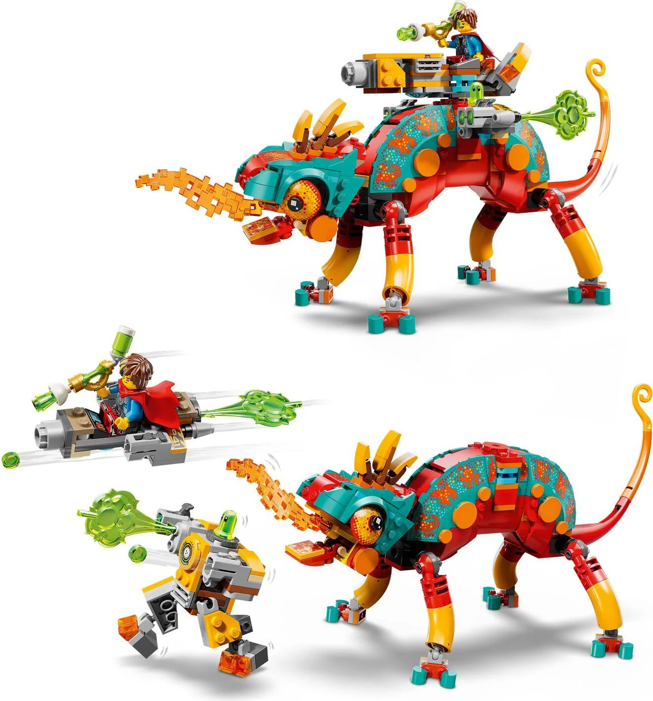 LEGO DREAMZzz: Mateo's Fire Chameleon - Image 3
