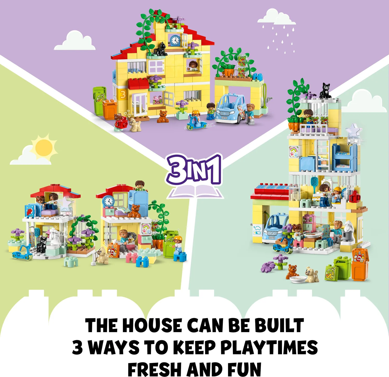 LEGO® DUPLO® 3 in 1 Family House 10994 - Image 10