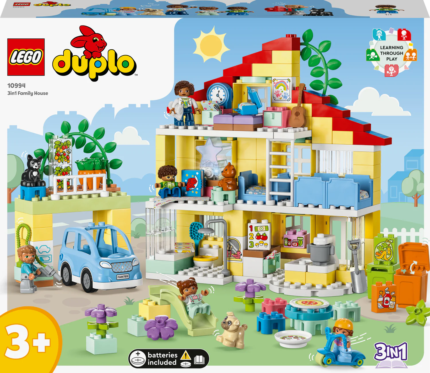 LEGO® DUPLO® 3 in 1 Family House 10994 - Image 2
