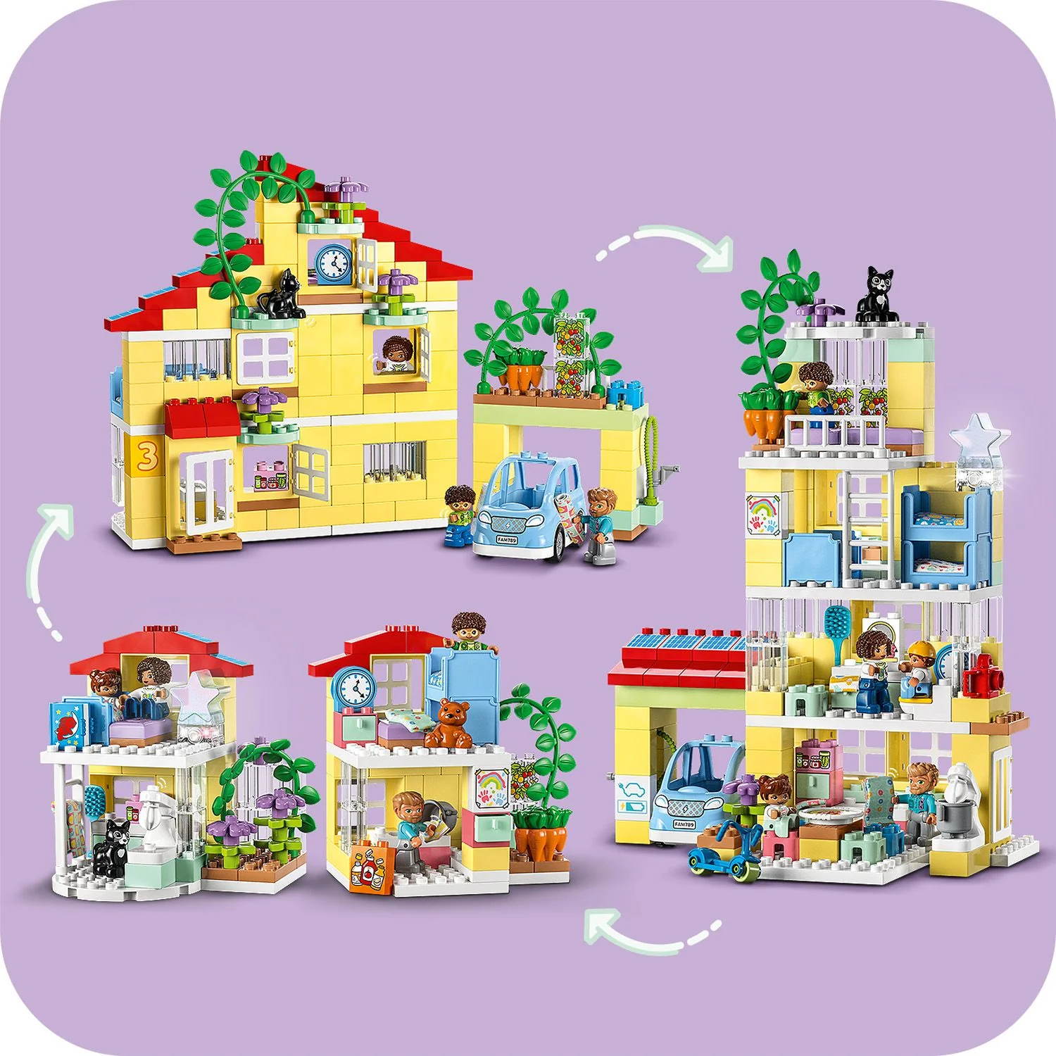 LEGO® DUPLO® 3 in 1 Family House 10994 - Image 4