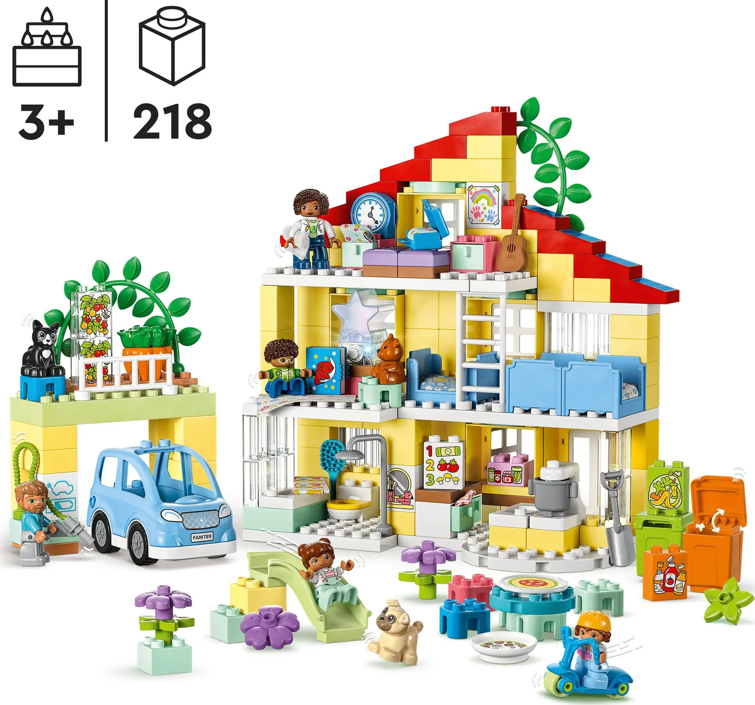 LEGO® DUPLO® 3 in 1 Family House 10994 - Image 7