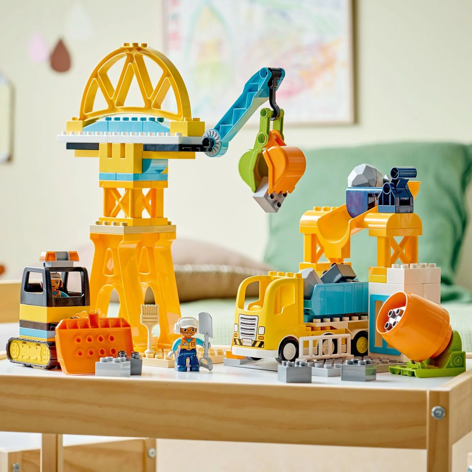 LEGO DUPLO Town: 3 in 1 Construction Site and Vehicles - Image 10