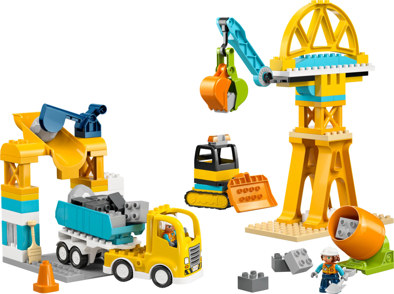 LEGO DUPLO Town: 3 in 1 Construction Site and Vehicles - Image 2