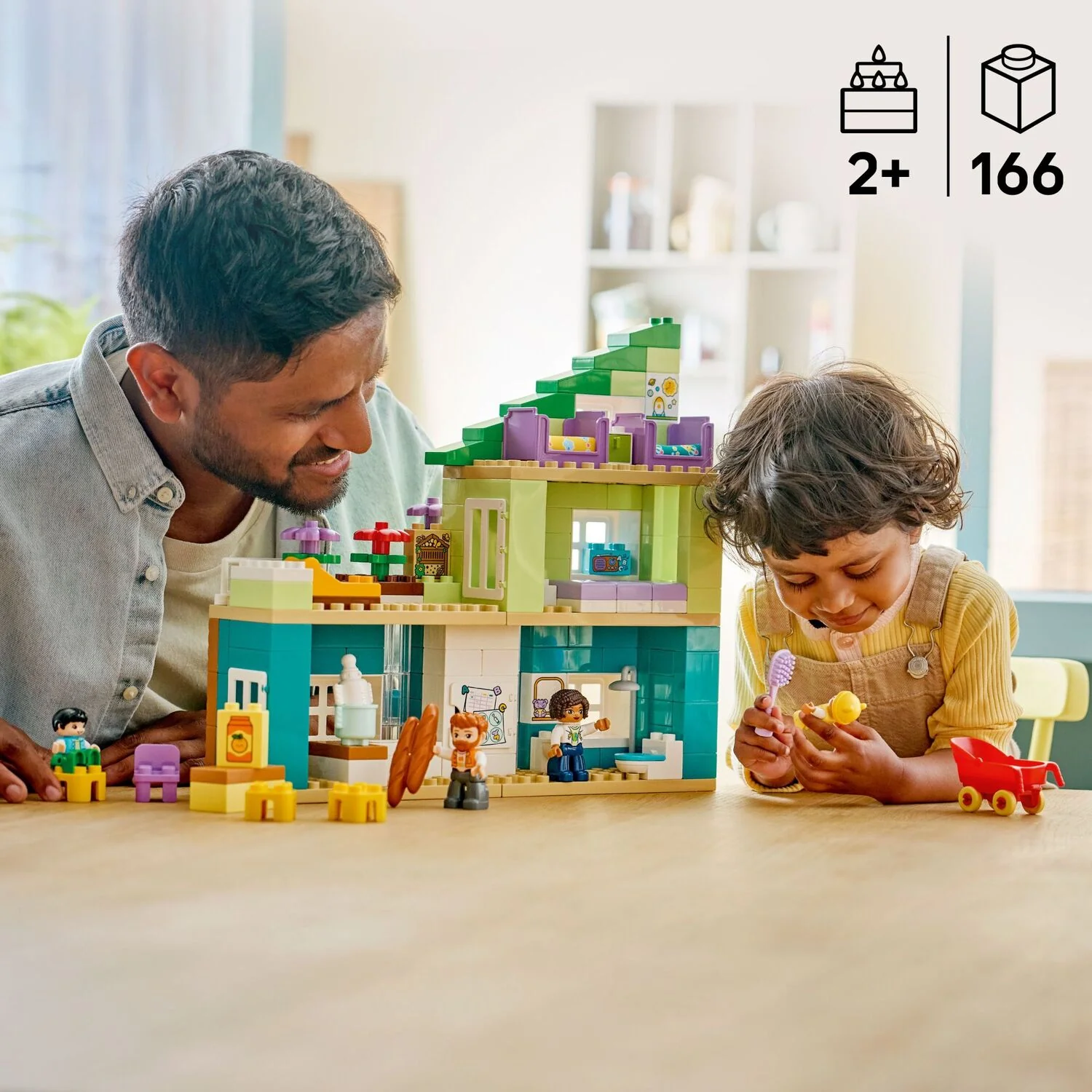 LEGO DUPLO Town: 3 in 1 Modern Family House with Figures - Image 3