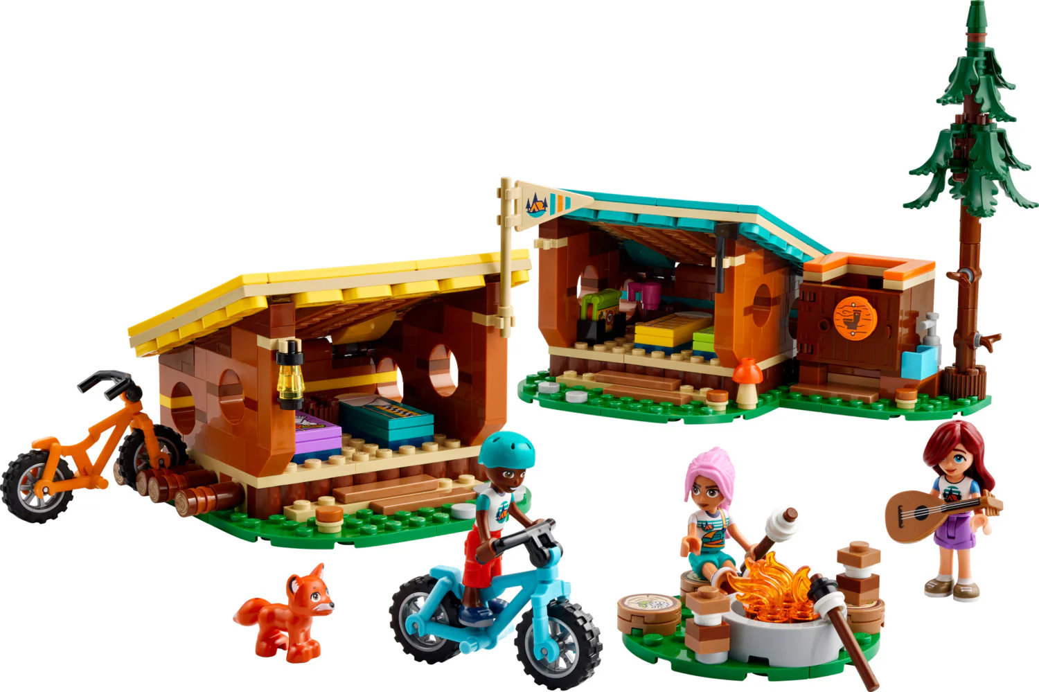 LEGO® Friends: Adventure Camp Cozy Cabins 42624 - Image 2