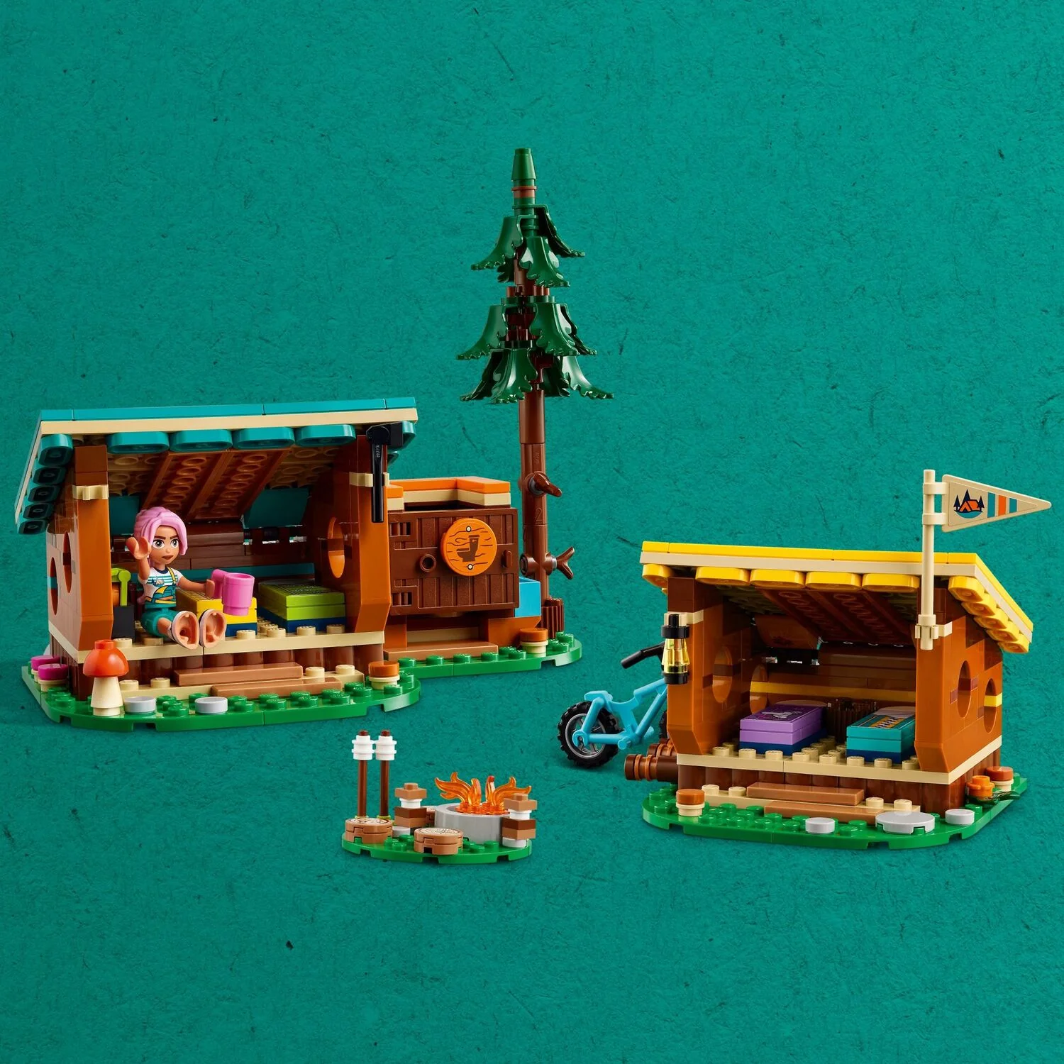 LEGO® Friends: Adventure Camp Cozy Cabins 42624 - Image 4