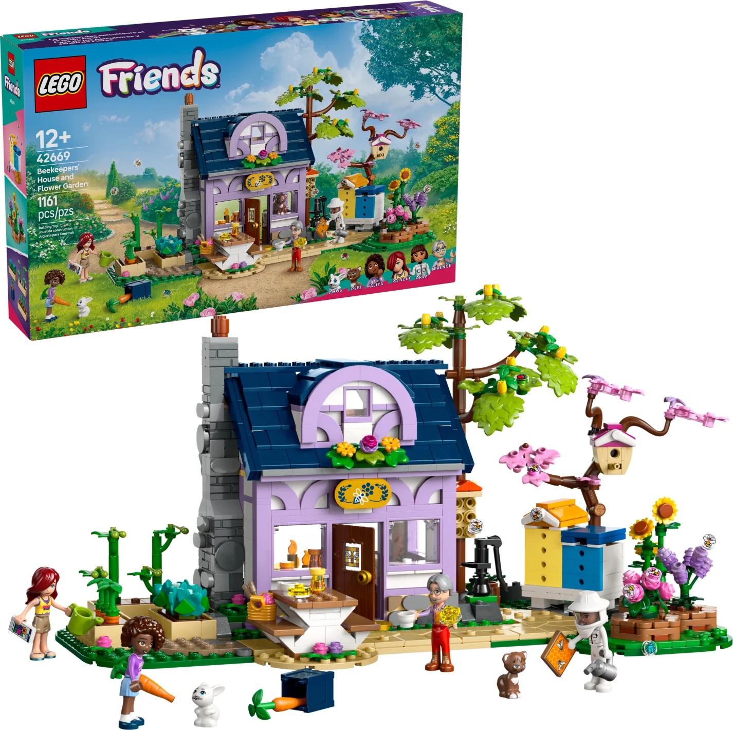 LEGO® Friends: Beekeepers' House and Flower Garden 42669