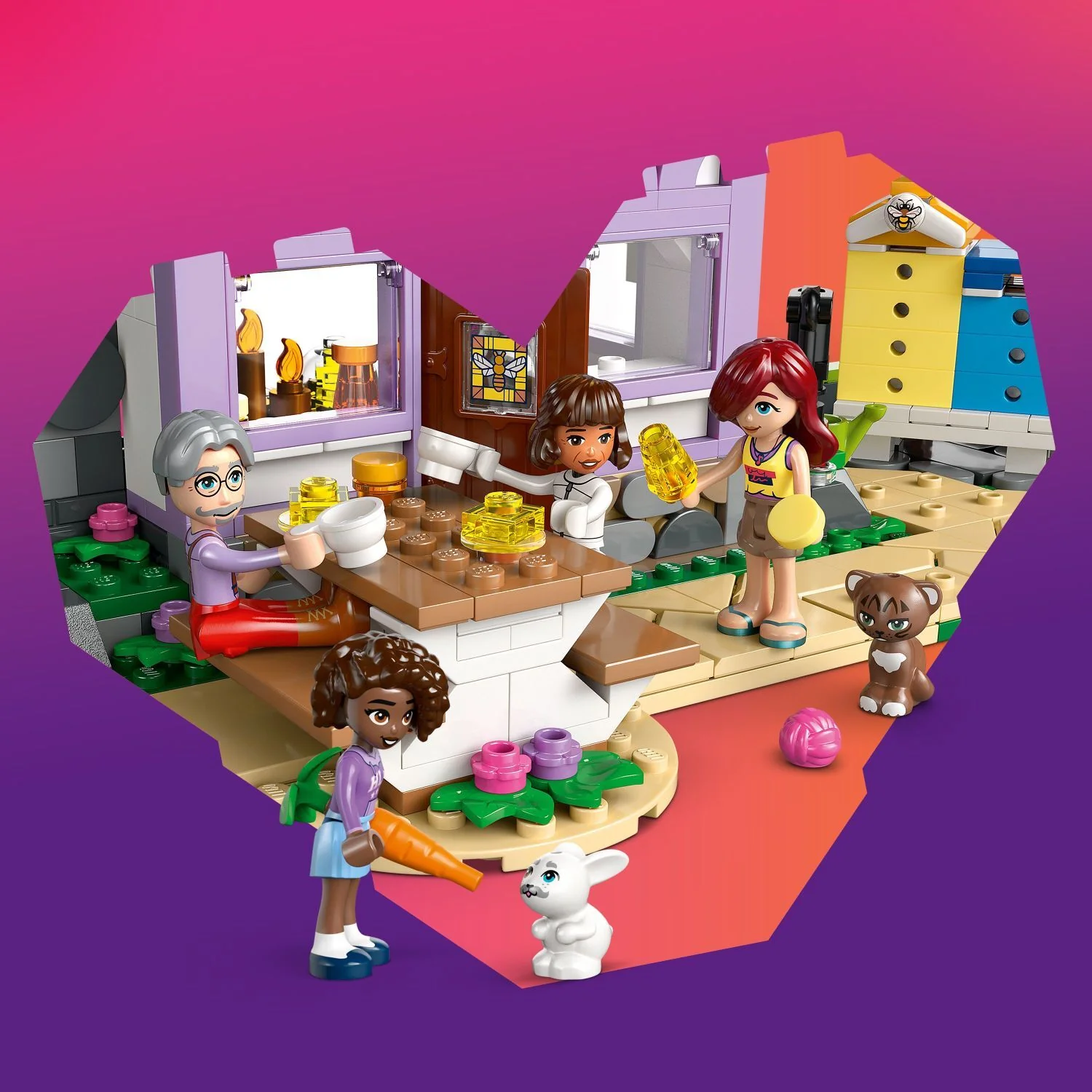 LEGO® Friends: Beekeepers' House and Flower Garden 42669 - Image 5