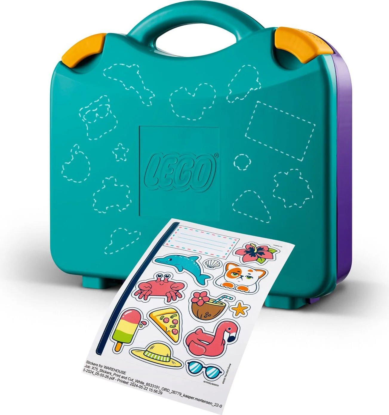 LEGO® Friends: Creative Beach and Travel Suitcase 42672 - Image 4