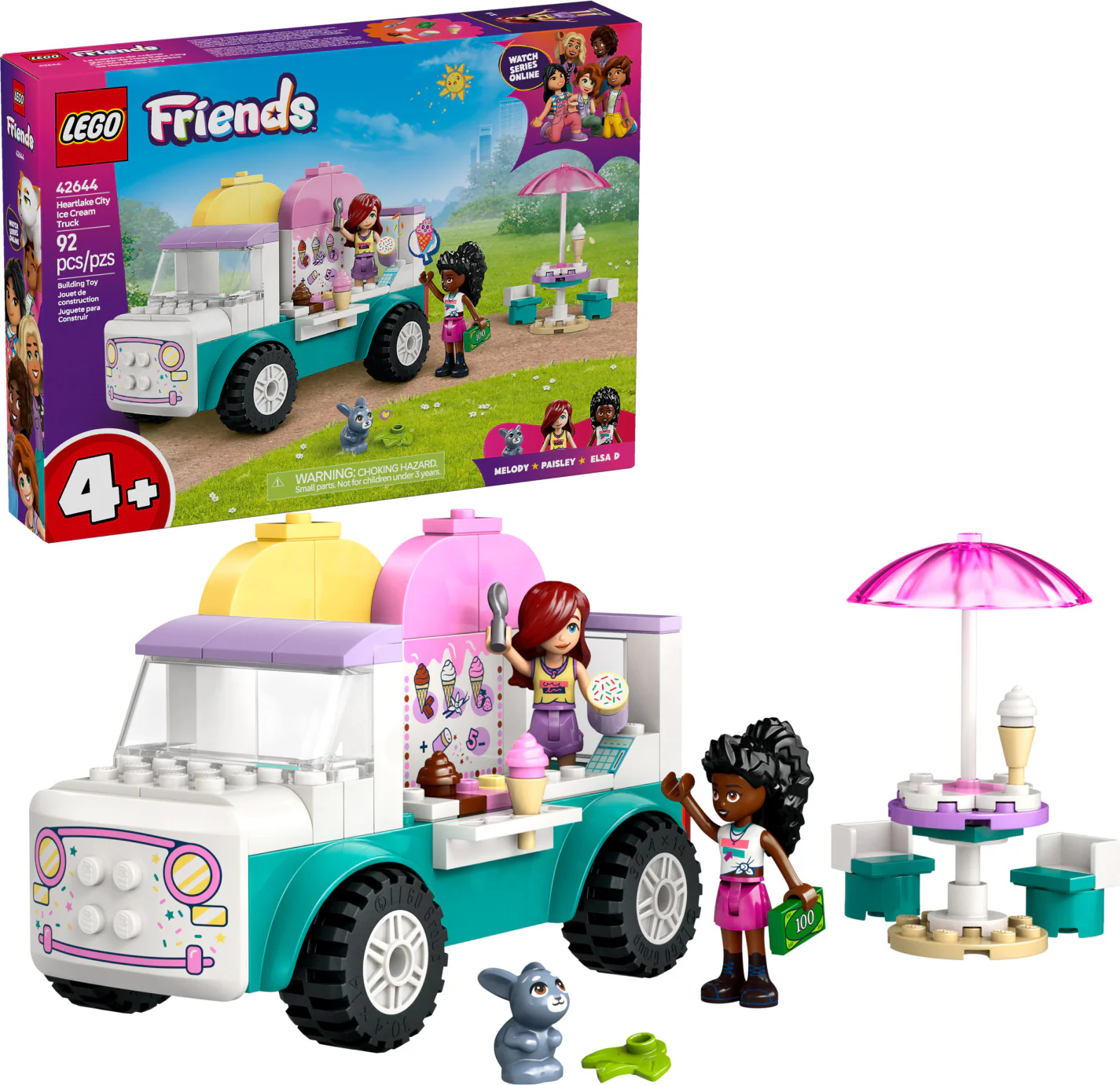 LEGO® Friends: Heartlake City Ice Cream Truck 42644