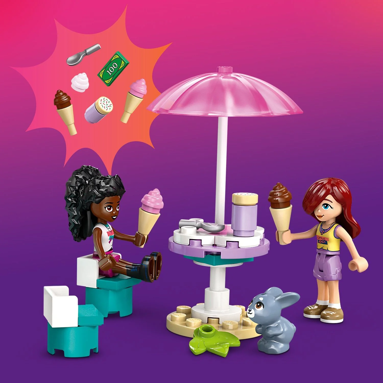 LEGO® Friends: Heartlake City Ice Cream Truck 42644 - Image 5
