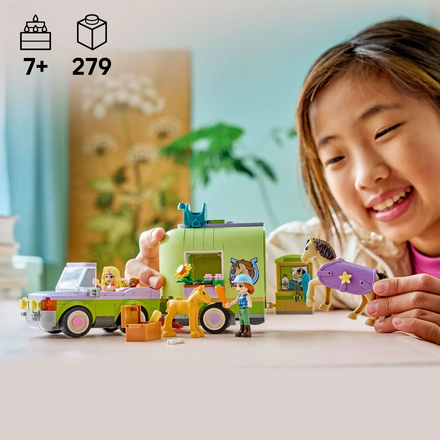 LEGO Friends: Horse & Baby Foal Trailer - Image 3