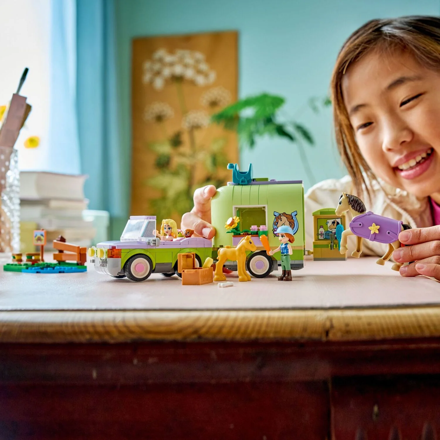 LEGO Friends: Horse & Baby Foal Trailer - Image 9