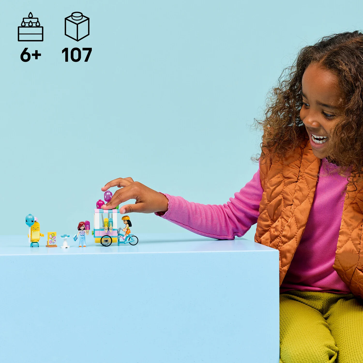 LEGO Friends: Ice Cream & Balloon Stand - Image 3