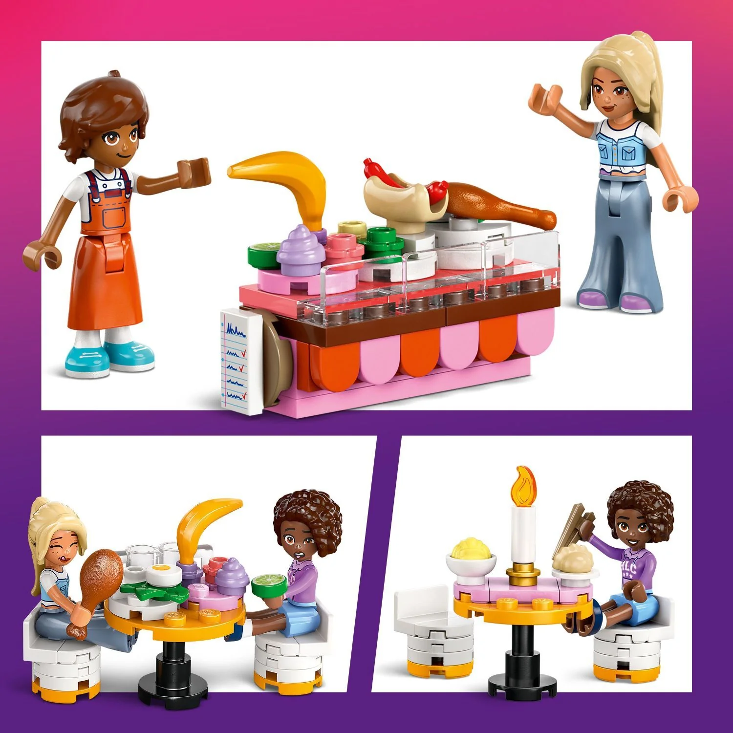 LEGO® Friends: Restaurant and Cooking School 42655 - Image 5