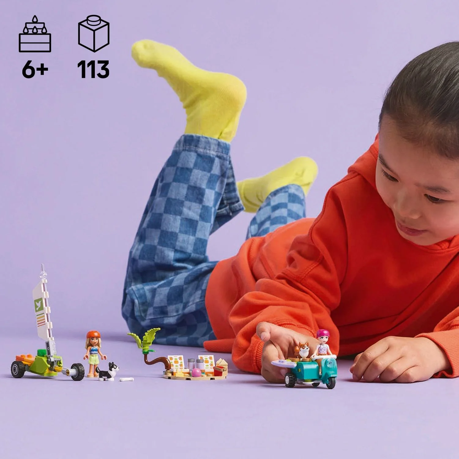 LEGO® Friends: Surfing Dogs and Scooter Adventure 42641 - Image 3