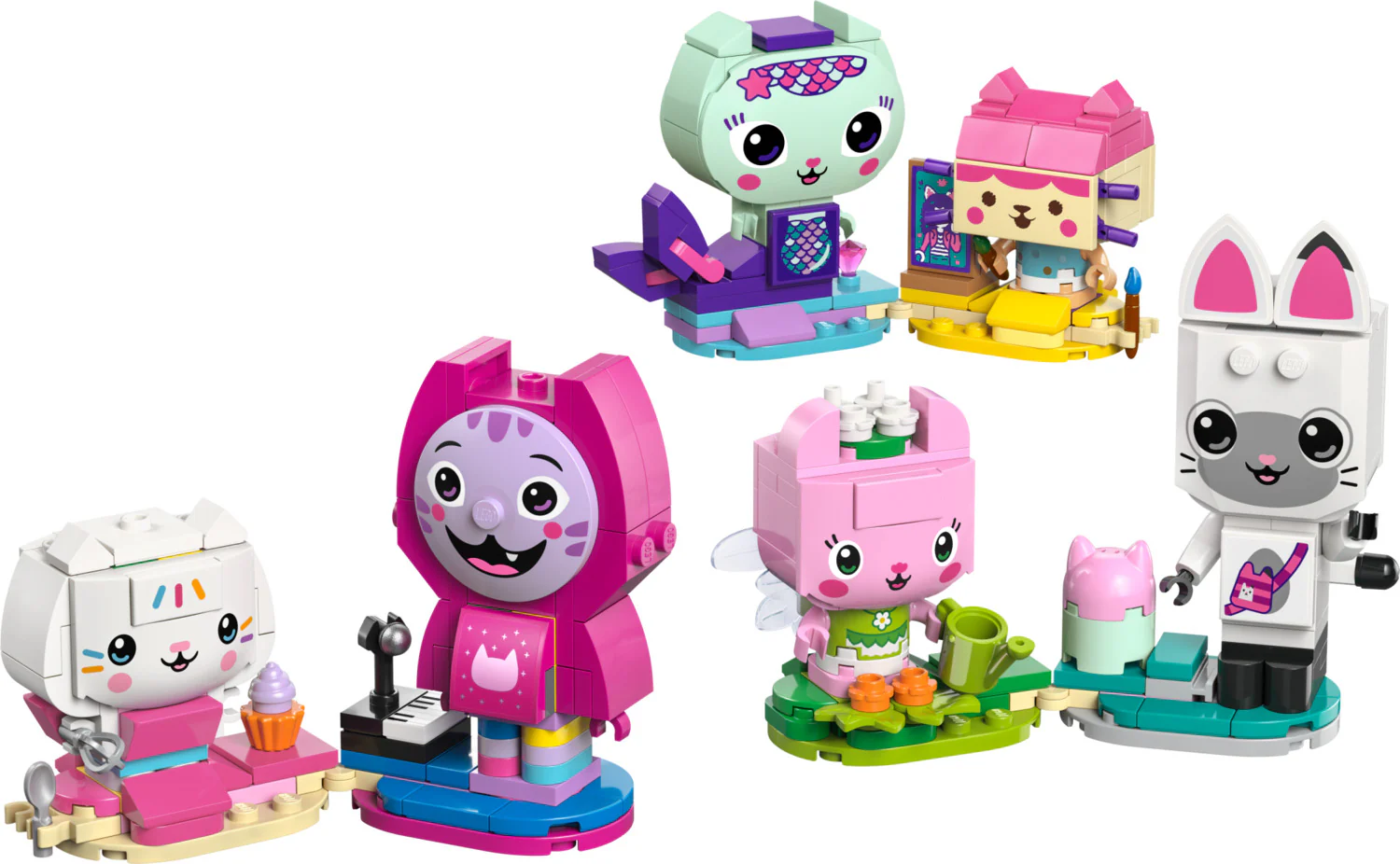 LEGO Gabby's Dollhouse: Gabby's Brick-Built Cat Friends - Image 2
