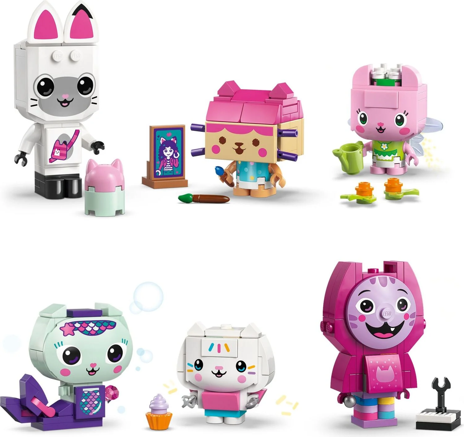 LEGO Gabby's Dollhouse: Gabby's Brick-Built Cat Friends - Image 4