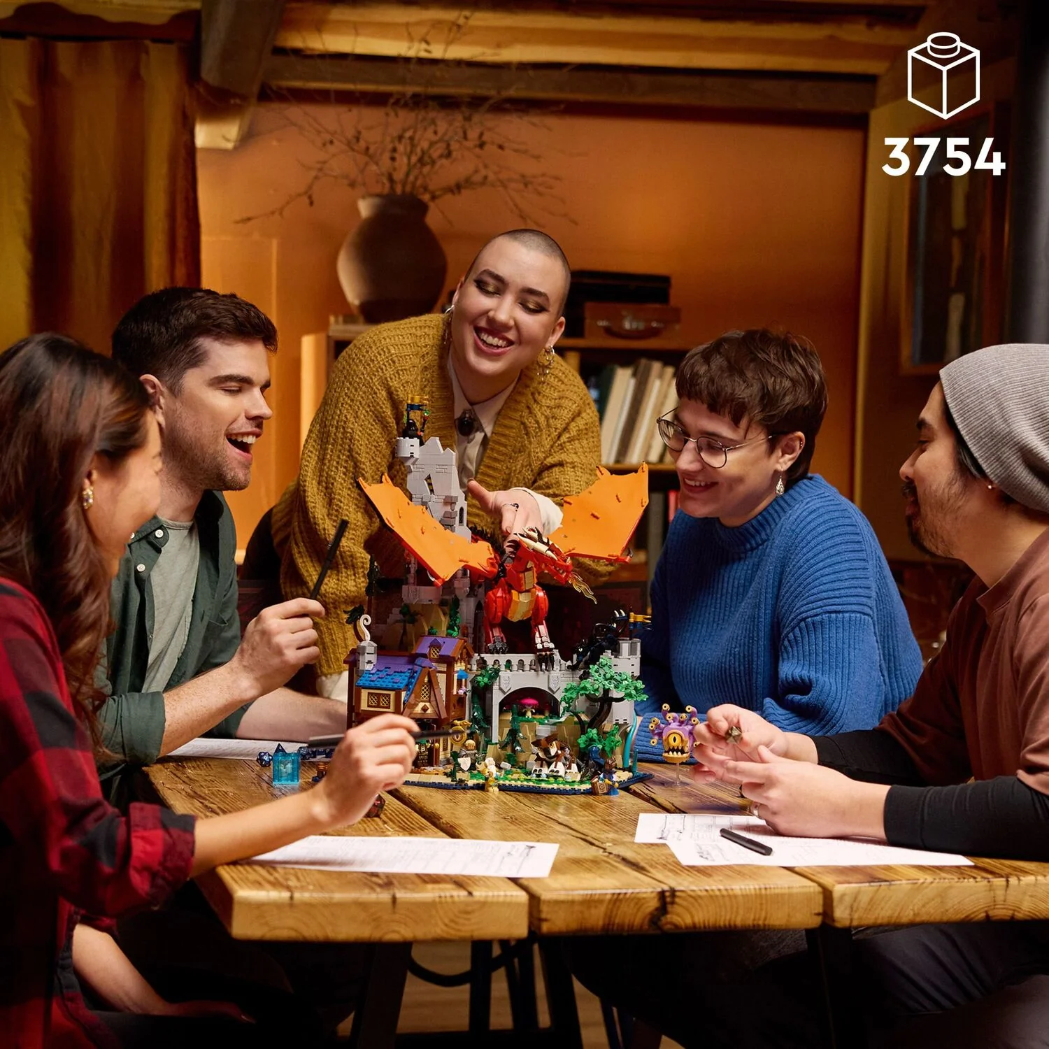 LEGO® Ideas: Dungeons & Dragons: Red Dragon's Tale 21348 - Image 4