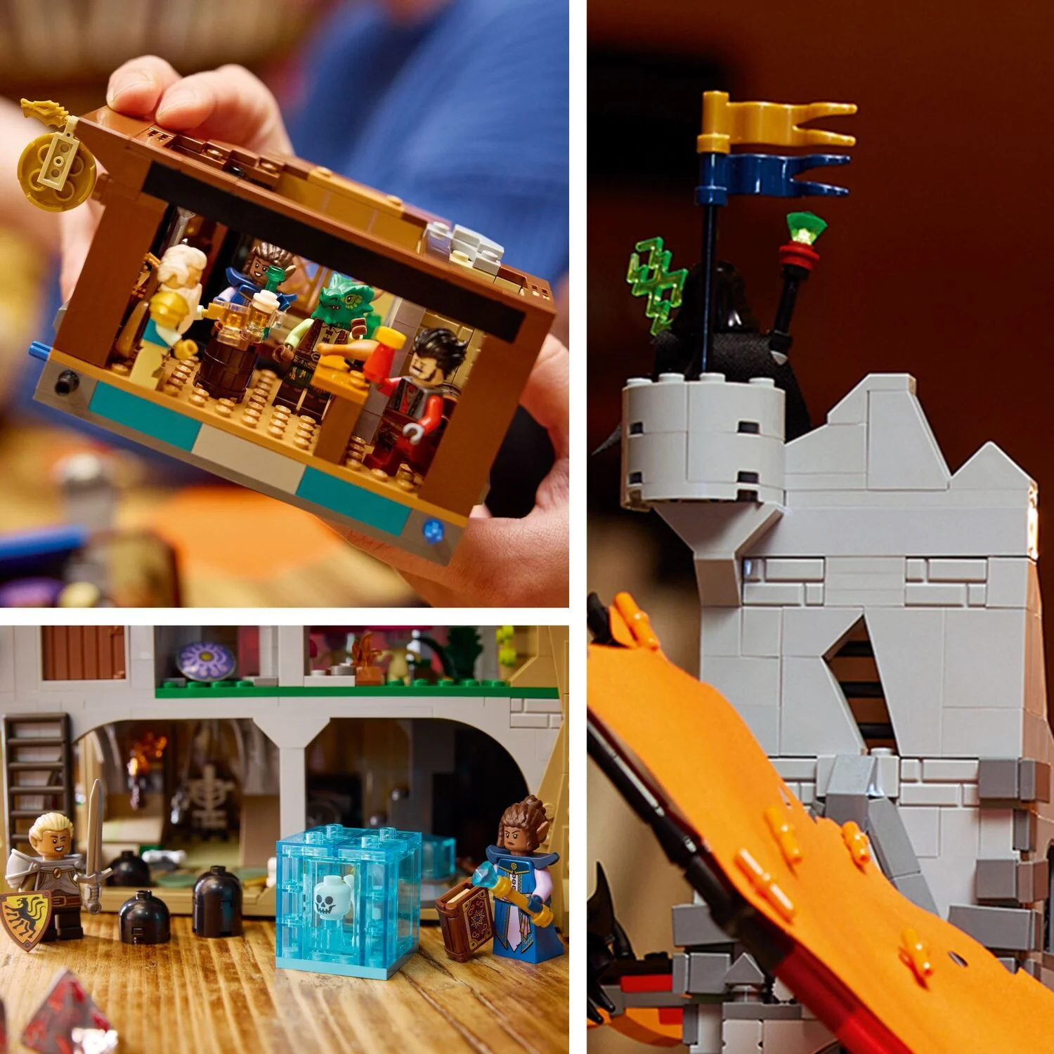 LEGO® Ideas: Dungeons & Dragons: Red Dragon's Tale 21348 - Image 5
