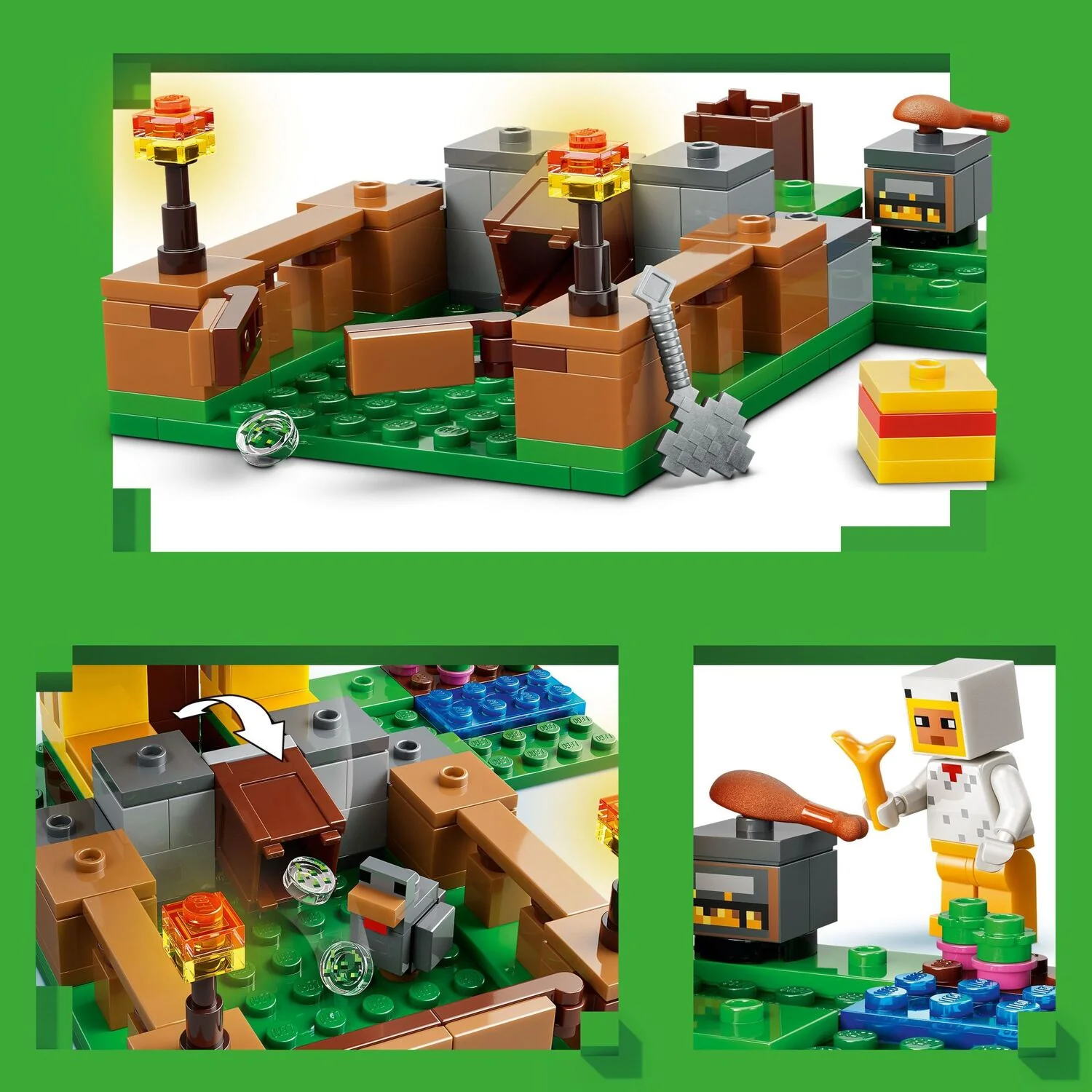 LEGO Minecraft: Chicken Farm - Image 6