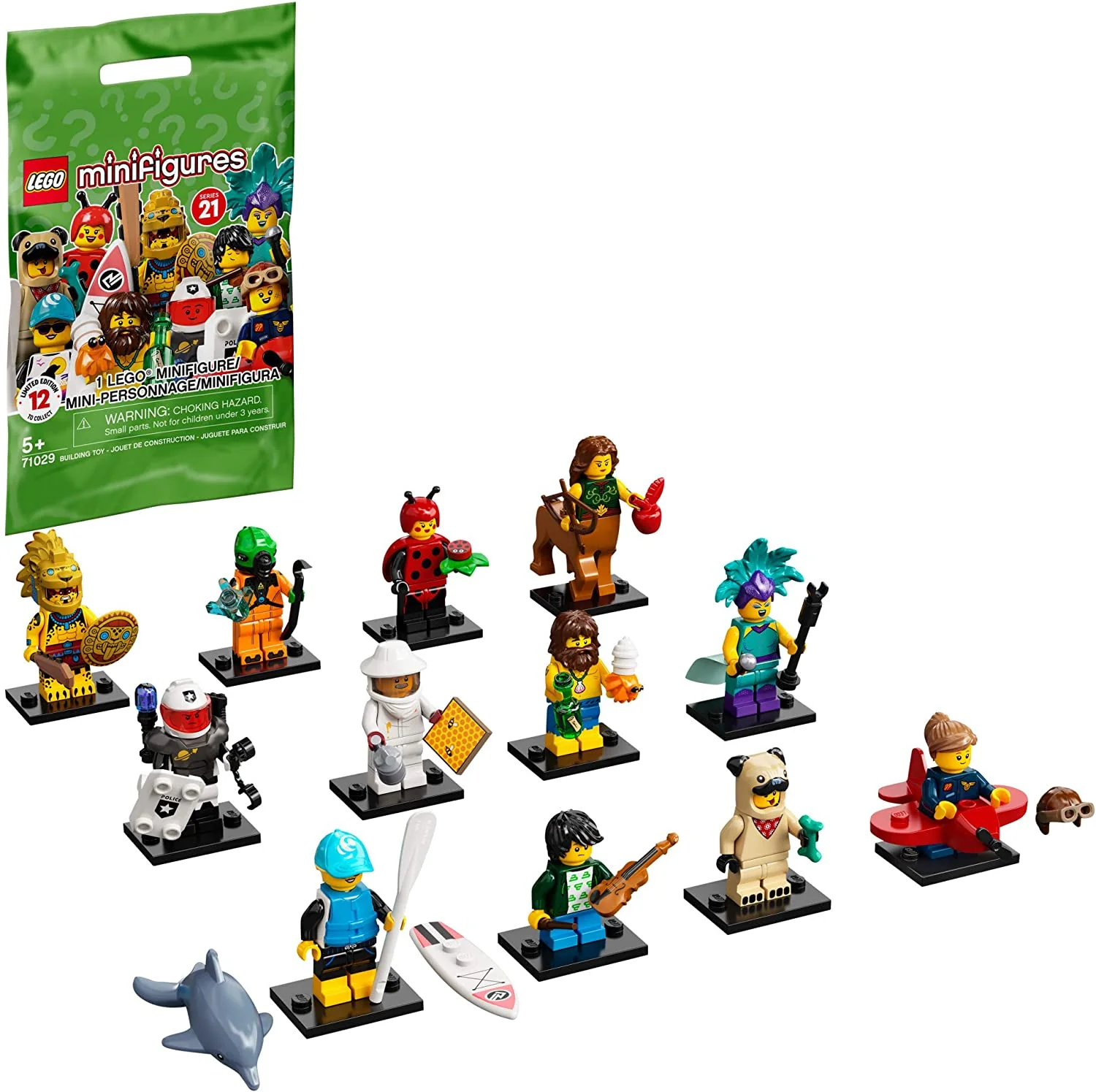 LEGO® Mini Figure Series 21 71029 : 36 Count Retail Box - Image 2