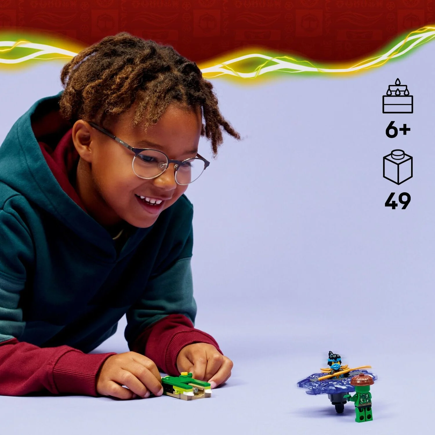 LEGO Ninjago: Nya vs. Mutation Monster Spinner - Image 5