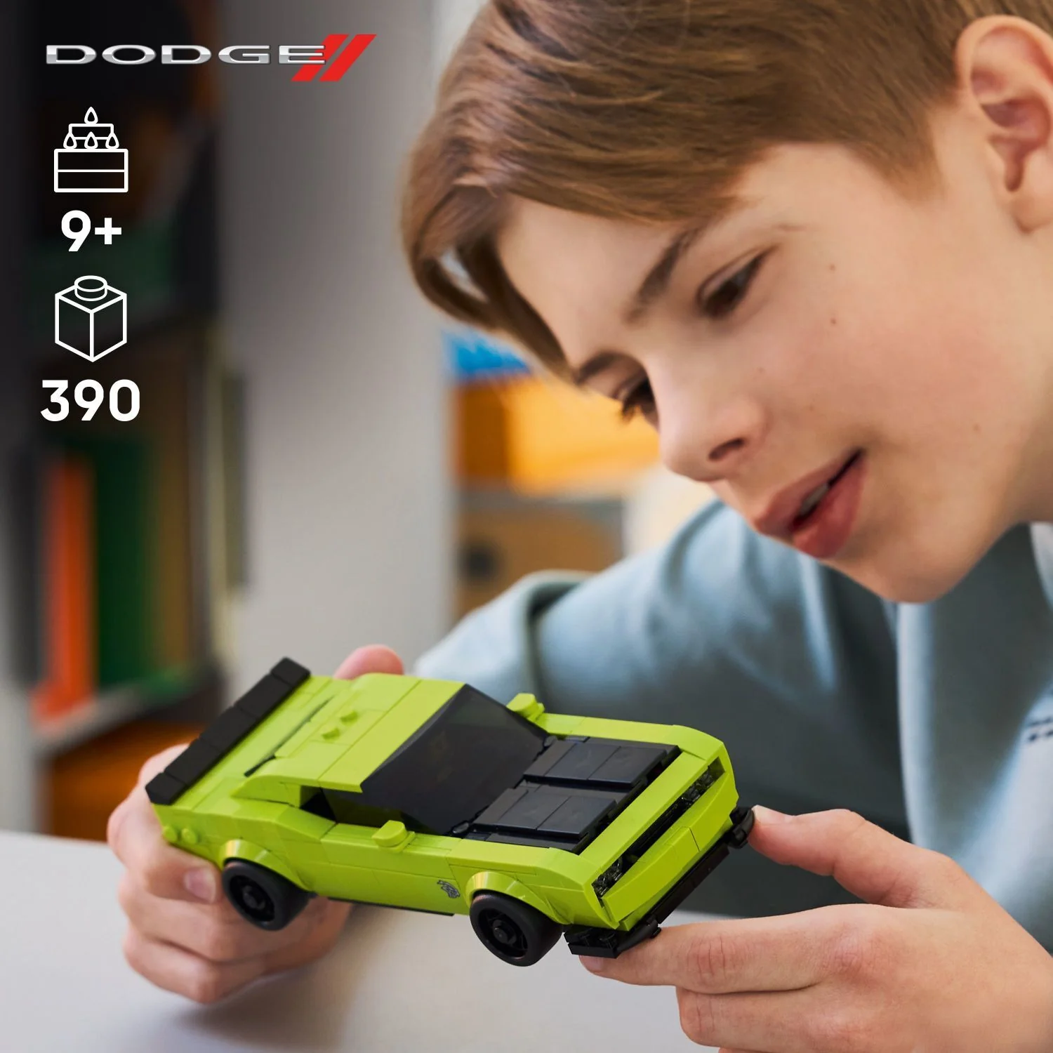 LEGO Speed Champions: Dodge Challenger SRT Hellcat Sports Car - Image 2