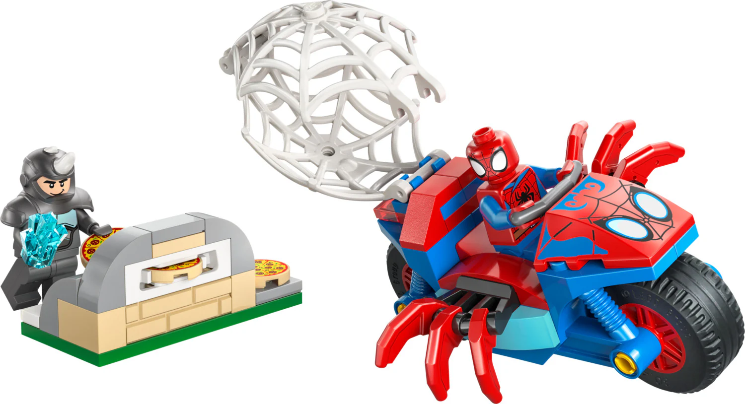 LEGO Spidey: Spidey on his Motorcycle vs. Rhino - Image 2