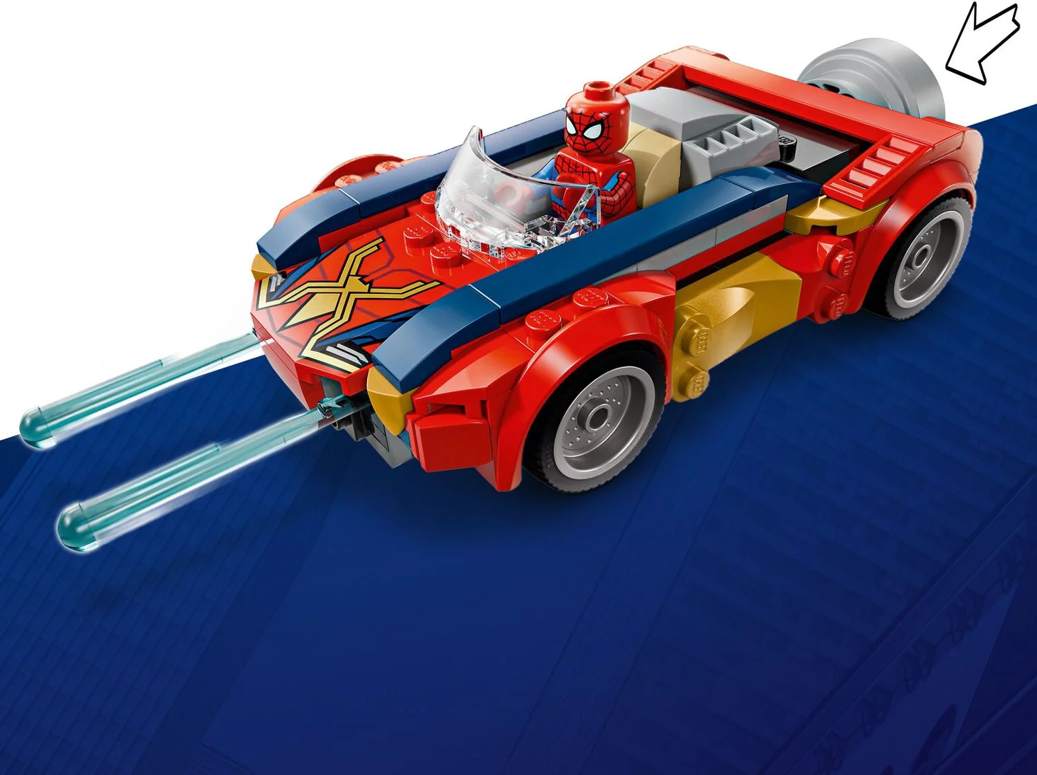 LEGO Super Heroes Marvel: Spider-Man Car vs. Venomized Wolverine - Image 7