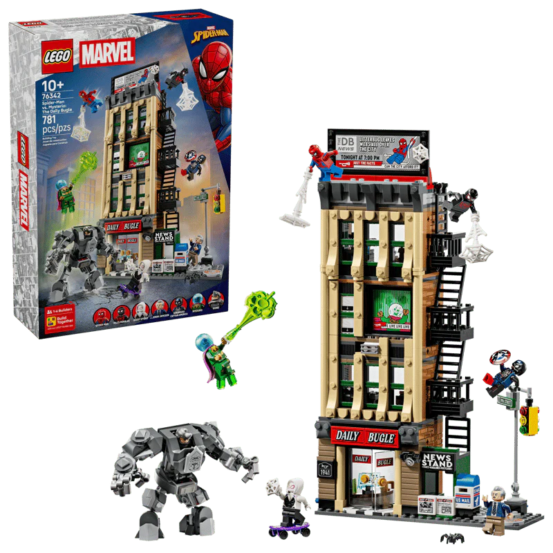LEGO Super Heroes Marvel: Spider-Man vs. Mysterio: The Daily Bugle