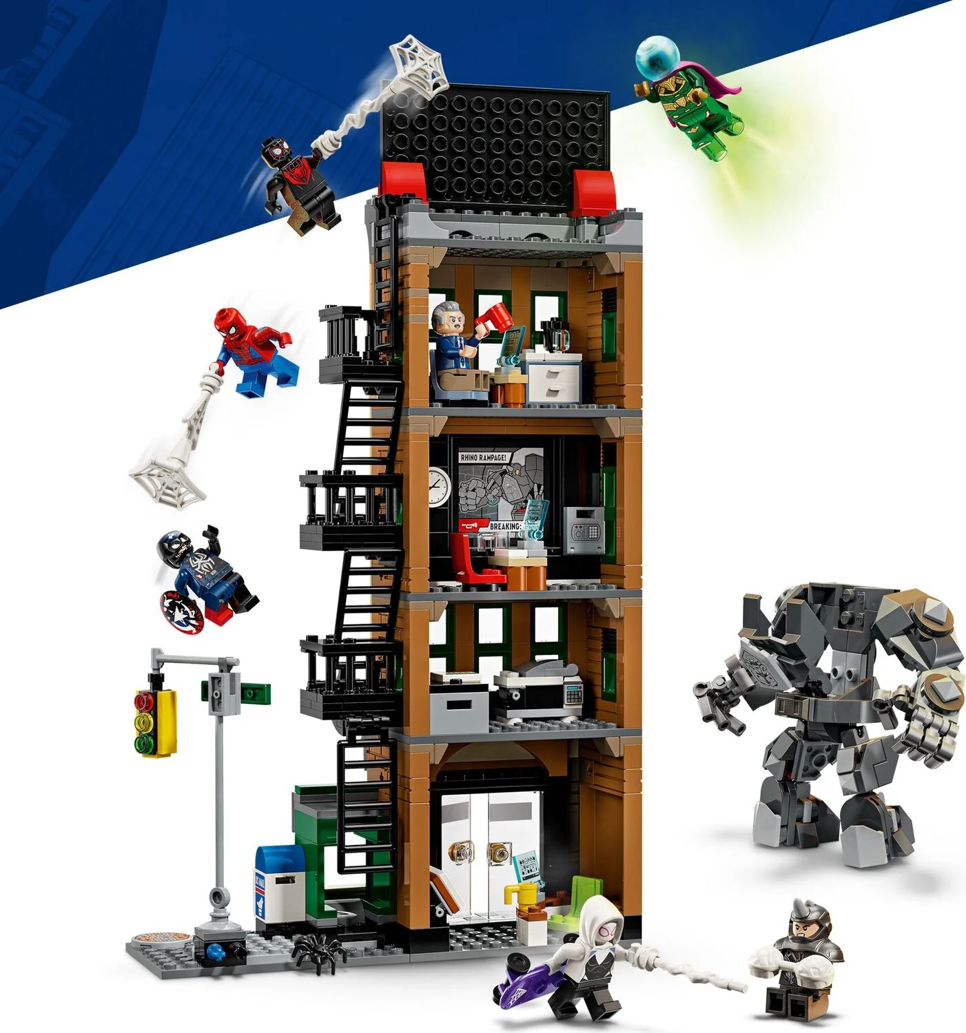 LEGO Super Heroes Marvel: Spider-Man vs. Mysterio: The Daily Bugle - Image 2