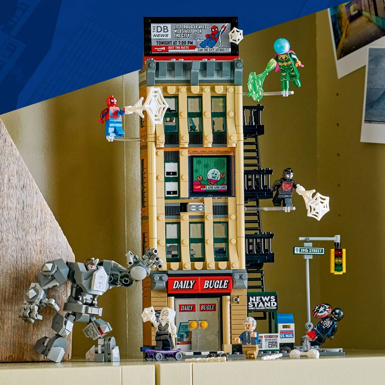 LEGO Super Heroes Marvel: Spider-Man vs. Mysterio: The Daily Bugle - Image 3