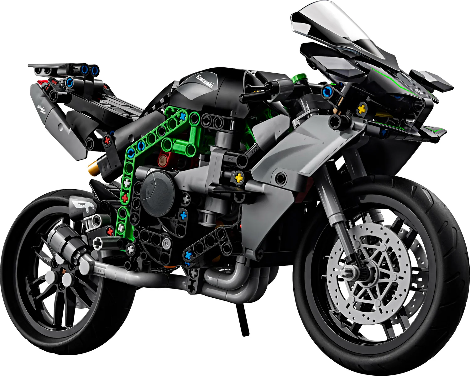 LEGO® Technic Kawasaki Ninja H2R Motorcycle Toy 42170 - Image 5