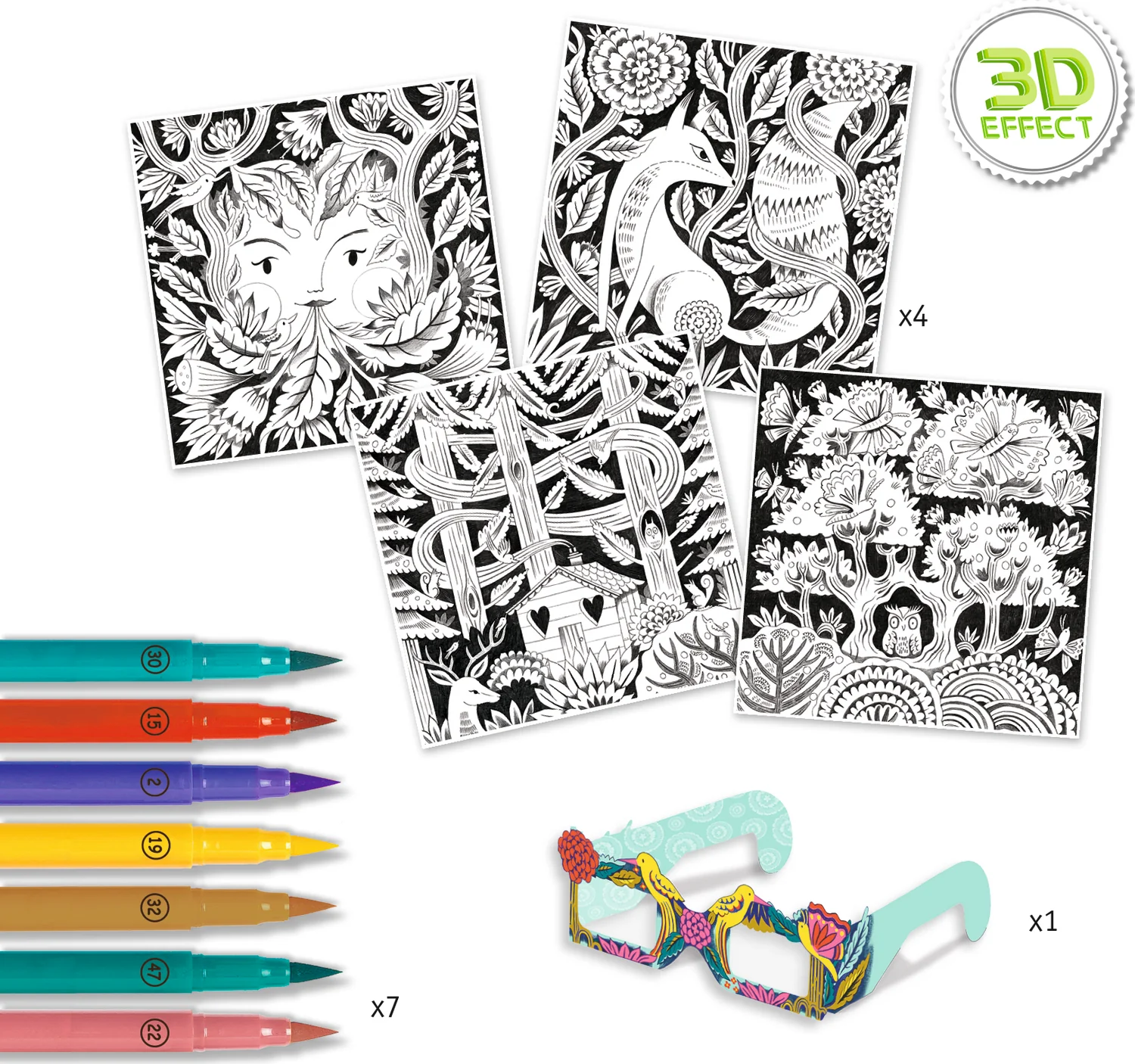 Lga 3D Coloring Fantasy Forest - Image 3