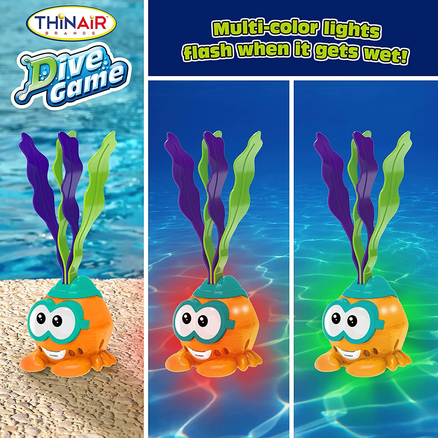 Light-Up Hermit Crab Dive Toy - Image 5