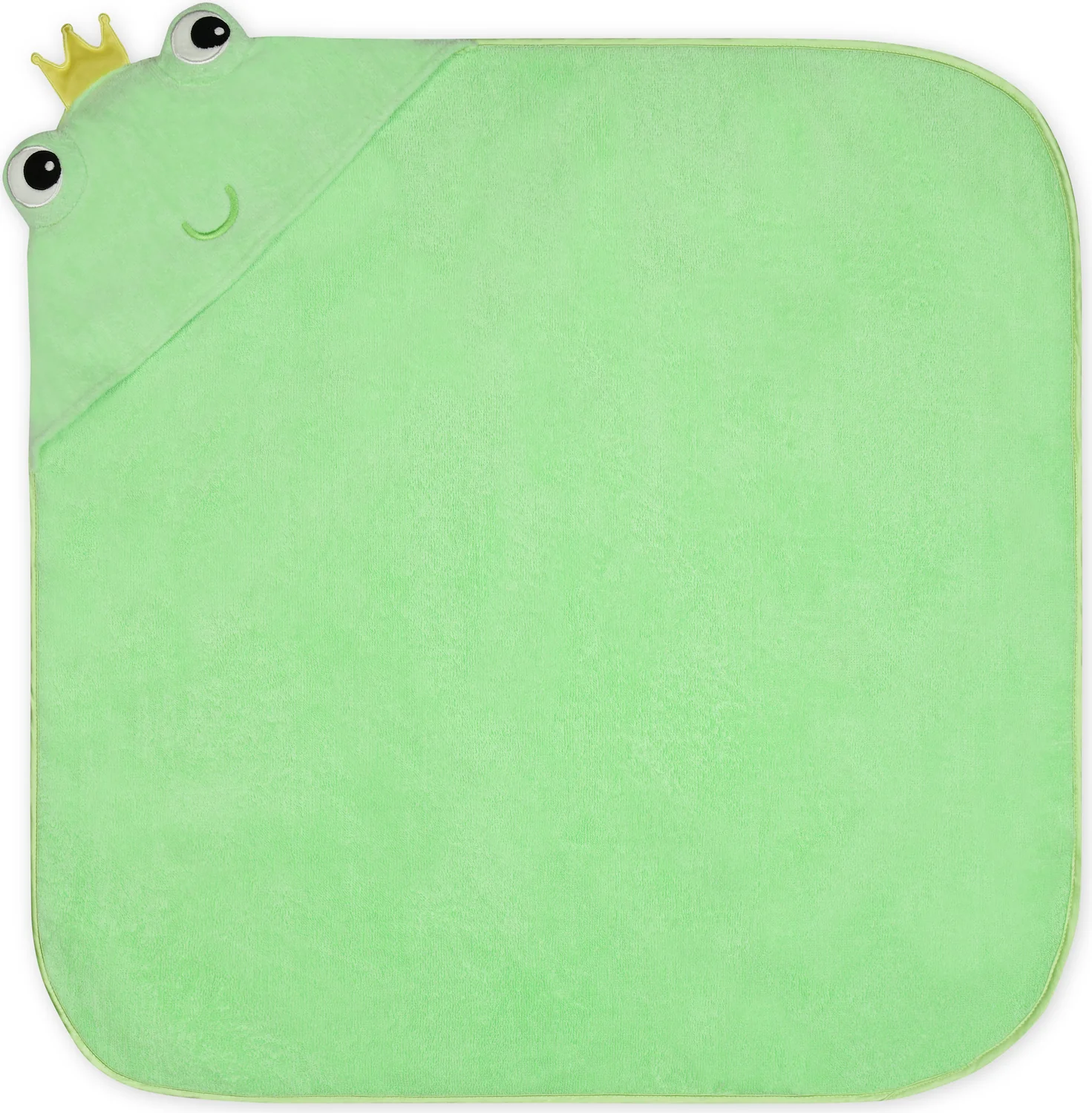 Little Scoops Frog Hooded Towel - Image 2