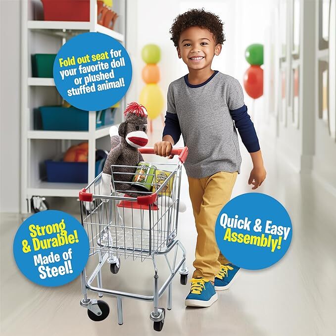 Little Shopper Shopping Cart - Image 2