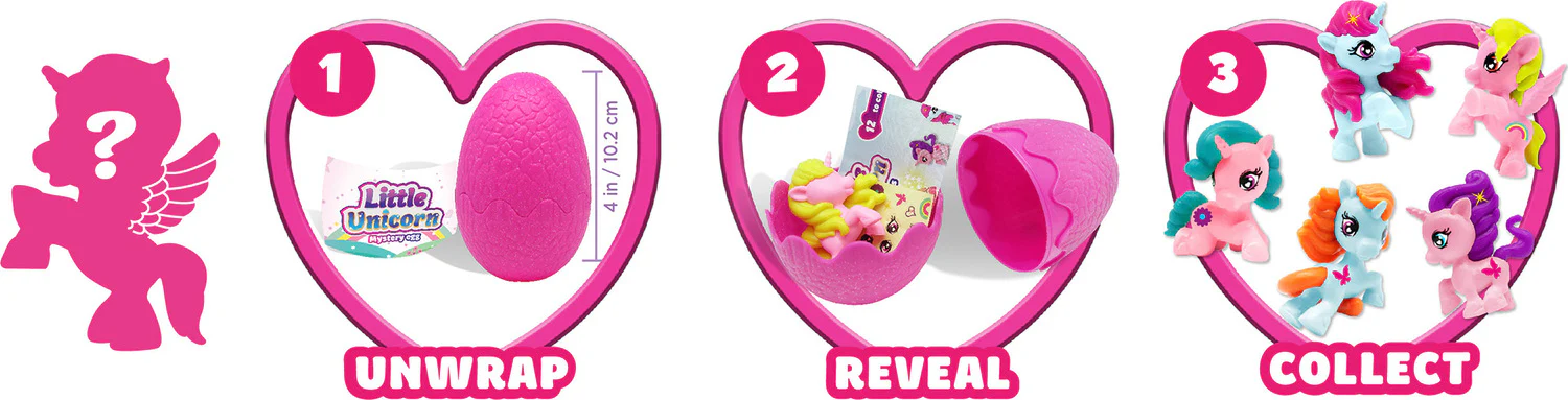 Little Unicorn Mystery Eggs (assorted styles) - Image 4